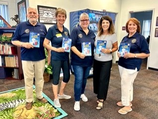 Our group of reading volunteers are ready to read.