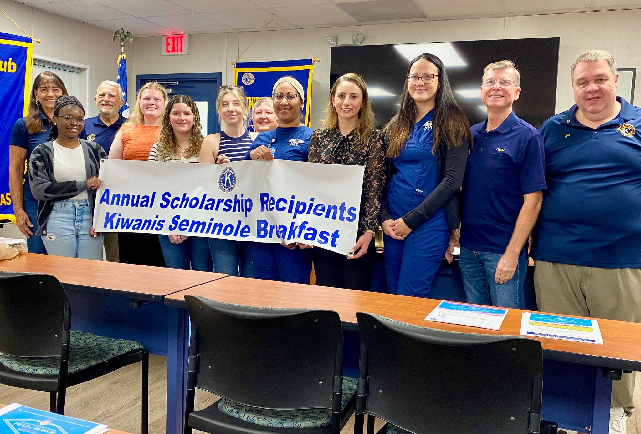 The 2025 Mildred Butler Scholarship Winners with the Breakfast Club Scholarship Committee.
